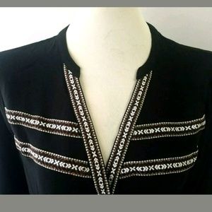 BKE Tops - BKE Buckle Flowy Button Front Top Blouse Medium BKE Tops - BKE Buckle Flowy Button Front Top Blouse Medium